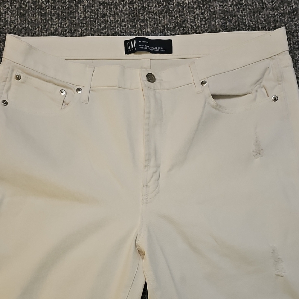 GAP Women's High Rise Vintage Slim Jean 16/33R